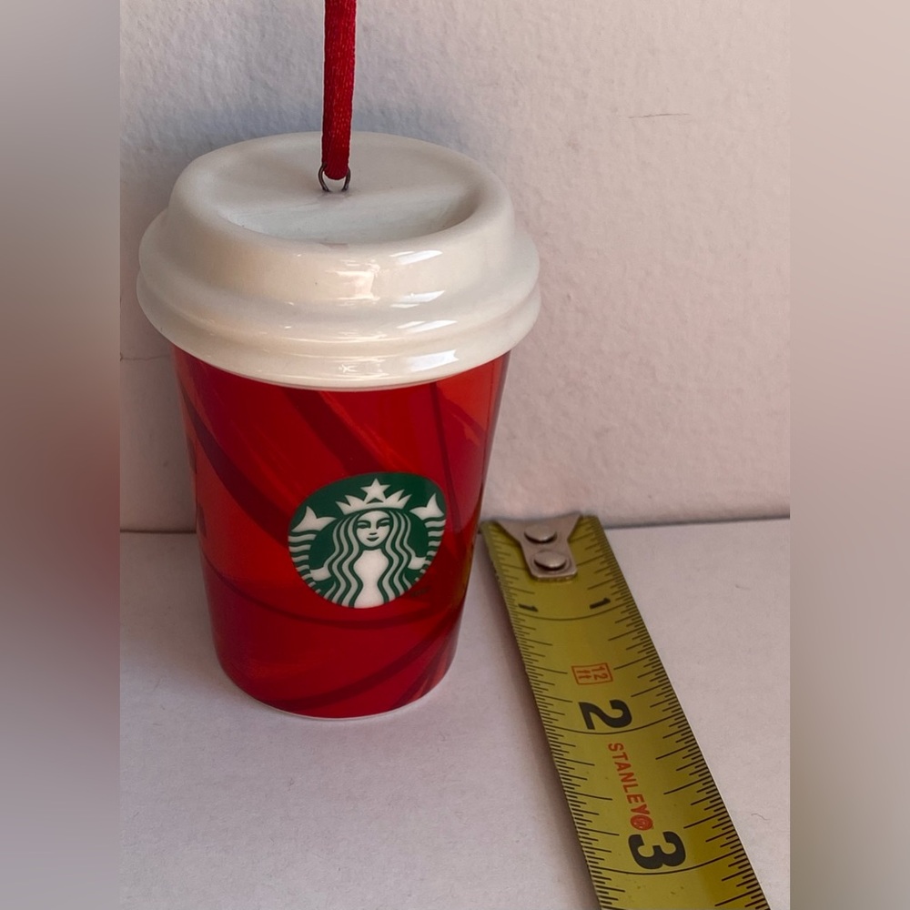 Starbucks Red Cup Ornament - Starbucks Christmas Ornament 2014 Holiday Series